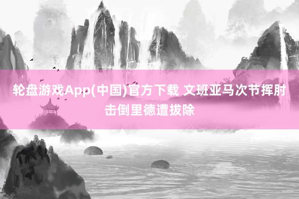 轮盘游戏App(中国)官方下载 文班亚马次节挥肘击倒里德遭拔除