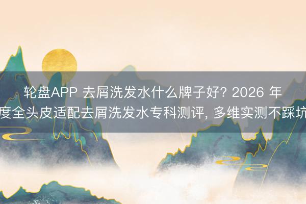 轮盘APP 去屑洗发水什么牌子好? 2026 年度全头皮适配去屑洗发水专科测评， 多维实测不踩坑